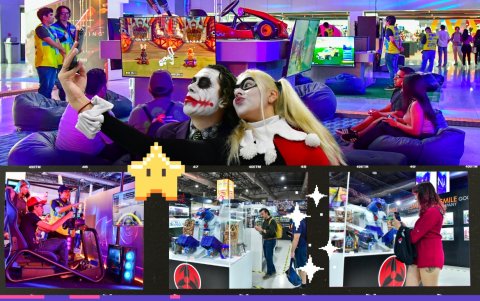 Los gamers tuvieron un gran espacio en la Comic Con 2025.