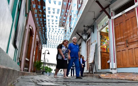 El barrio Las Peñas es una de las zonas turísticas más importantes de Guayaquil.