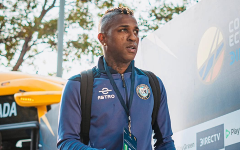 Miller Bolaños, actual capitán de Guayaquil City.