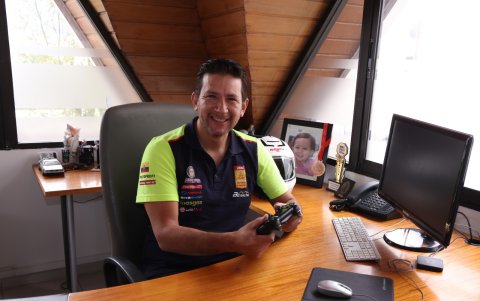 Sebastián Guayasamín asegura que los videojuegos son una alternativa poco utilizada en su deporte.