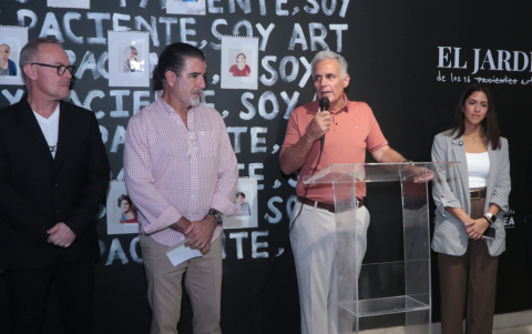 Sébastien Mélières, Chiqui Castro, Carlos Miranda y Cristina Game.