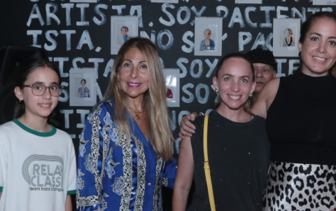 Sienna Roggiero, Mónica Echeverría, Mónica Cuesta e Ivonne Medina.