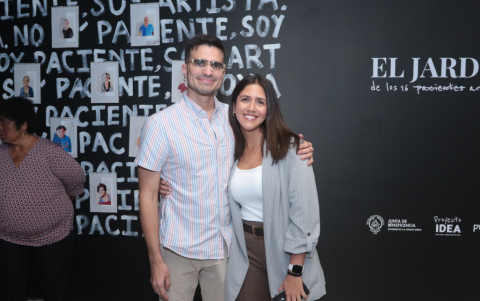 Juan Andrés Begué y Cristina Game.