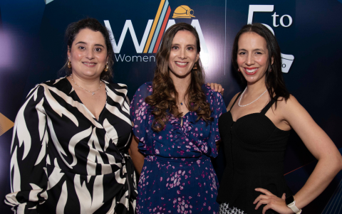 Pamela Quintero, Elizabeth Cabrera y Pamela Dávila.