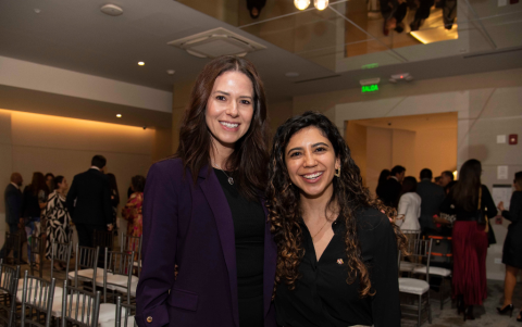 María José Rodríguez y Nathaly Moya.