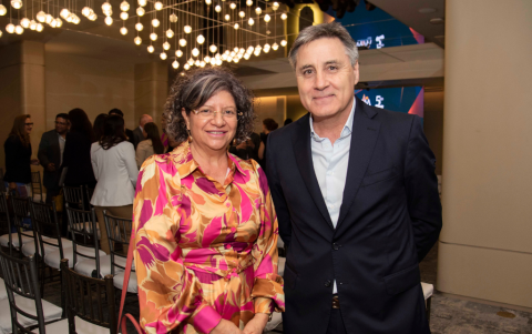 Nadiezda Aráuz y José Aggio.