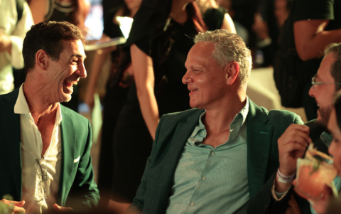 Ariel Graziani y Esteban Paz.