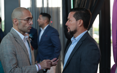 Jorge Egüez y Luis Muentes.