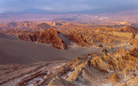 Desierto de Atacama, punto de la Tierra con mayor radiación solar