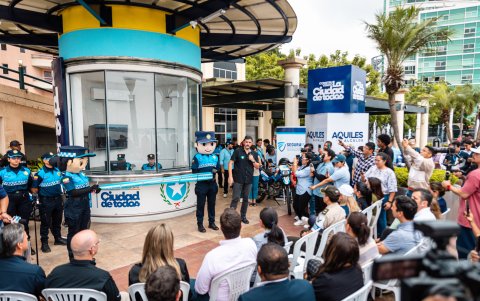 Inauguración del EAS de Puerto Santa Ana