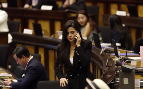 Dian Jácome encabeza la Comisión de Transparencia de la Asamblea en done se quiere fiscalizar los contratos de Pogen.