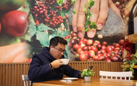 Siente el aroma del café de Loja y déjate envolver por un ambiente fresco y natural en la cafetería Alamor.
