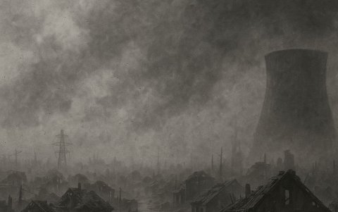 Imagen Referencial. Daños que causaría una guerra nuclear.