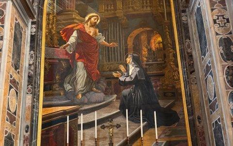 Con su esposo, Felipe Estrada.