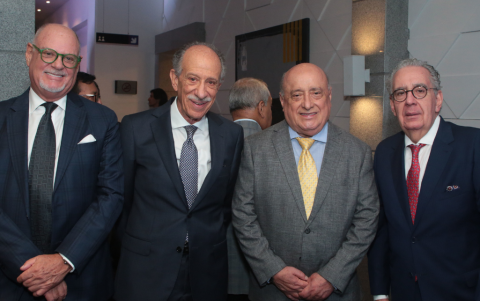 Joaquín Zevallos, Roque Sevilla, Kléber Chica y Augusto González.