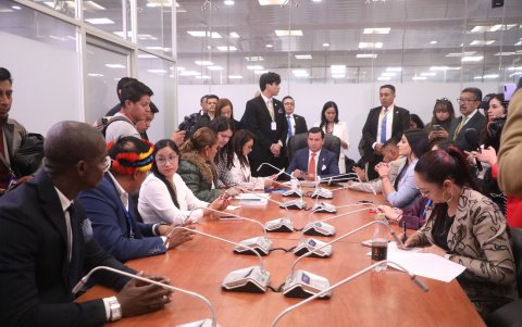 La Comisión de Fiscalización está presidida por el gobiernista Ferdinan Álvarez y la también oficialista Nathaly Morillo.