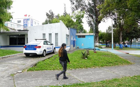 La UPC que está en el sector de La Concepción está abandonada. Fue parte de las que rehabilitó el Municipio de Quito.