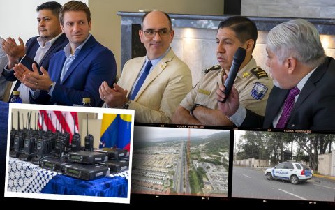 Entrega de radios por parte del Gobierno estadounidense