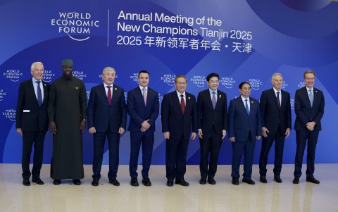 Entre los asistentes figuran jefes de Gobierno como el presidente de Ecuador, Daniel Noboa; el primer ministro de Senegal, Ousmane Sonko