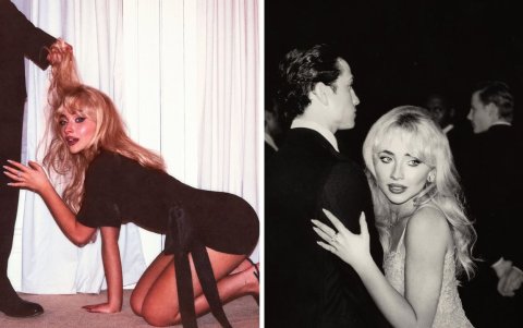 Portada original de Man’s Best Friend, a la izquierda y portada alternativa, a la derecha