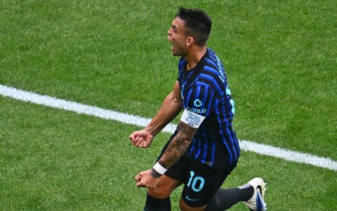 Lautaro Martínez, delantero argentino del Inter de Milán.