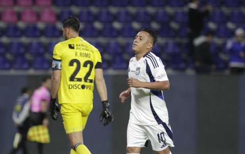 El peruano Christian Cueva, mediocampista ofensivo de Emelec.
