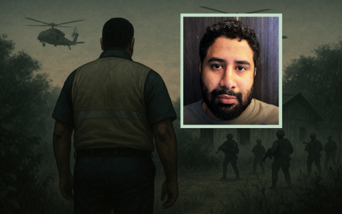 Cristhian Mendoza Vélez, agente de tránsito en Manta, fue clave en la recaptura de alias Fito