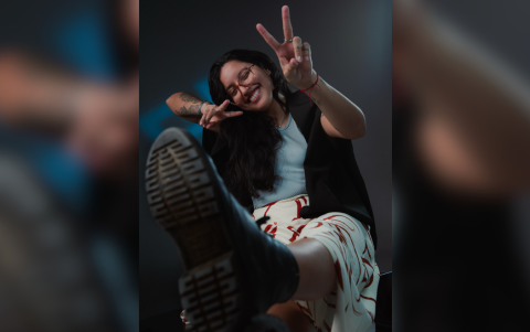 Luisa Carvajal es fotógrafa en la ciudad Guayaquil