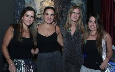 Gaby Parra, Rosemarie Cornejo, Caroline Williams y Mari Pazmiño.