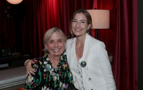 Silvia de Goldbaum y Gabriela Goldbaum.