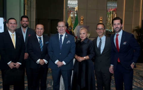 Víctor Jurado, Welmer Quezada, Jorge Villacreses, Nery Merejildo, Leonardo Viteri y Rafael Avilés.