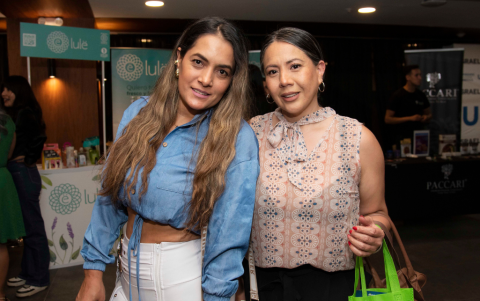 María Fernanda García y Geovanna Parreño.