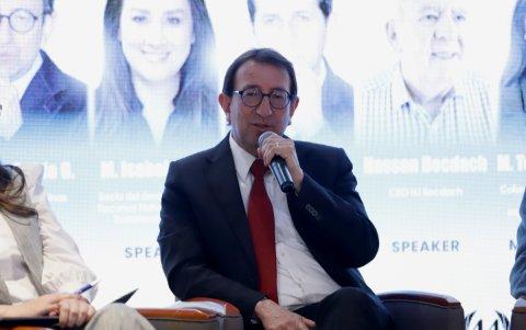 El viceministro de Minas, Javier Subía, habló de esta iniciativa en un conversatorio.