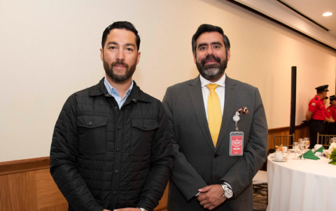 Juan Francisco Aguirre y Ronnie Habich.