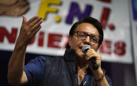 Fernando Villavicencio fue asesinado a la salida de un mitin político realizado el 9 de agosto de 2023 en un colegio de Quito.