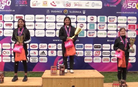 La cuencana ha subido a tres podios del World Racing Tour.