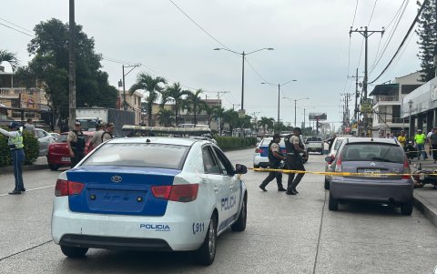 El crimen sucedió en la avenida Agustín Freire, en el norte de Guayaquil.