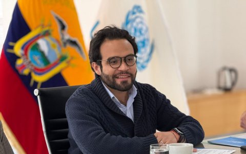 Edgar Lama es el actual presidente del Directorio del IESS y antes fue ministro de Salud