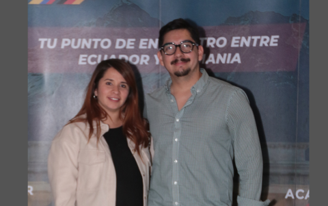 Hsiulin Wong y Jaime Suárez.