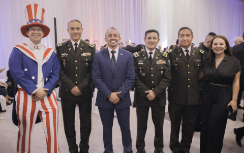 Gonzalo García, Miguel Salazar, Christian Gómez, David Bolaños y Alejandra Paredes.