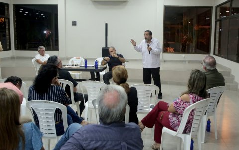 Reunión de residentes de El Tornero, por la seguridad.,