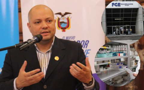 Juan Bernardo Sánchez, exministro de Salud, anunció desvinculaciones de gerentes hospitalarios por corrupción.