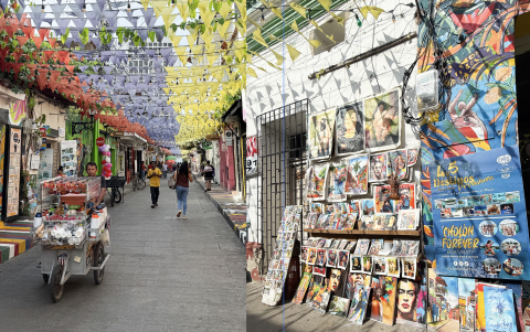 Getsemaní es uno de los barrios más visitados por los turistas en Cartagena.
