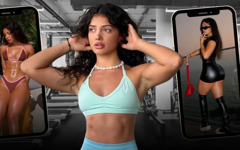 La modelo albanesa acumula más de 6.5 millones de seguidores entre su cuenta de Instagram y Tik Tok.