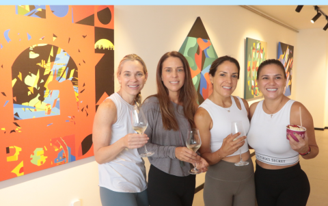 Alexa Altgelt, Ana Margarita Nevárez, Chío Weisson y Fabi Valarezo.