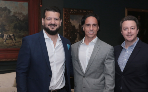 Juan Carlos Andrade, Tito Ycaza y Luis Chiriboga.