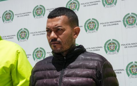 Las autoridades colombianas capturaron este 5 de julio a Elder José Arteaga Hernández, alias 'el Costeño',