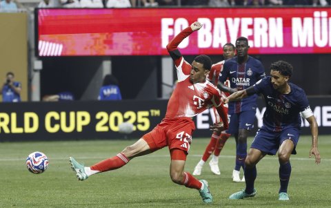 PSG terminó con nueve jugadores en la victoria ante Bayern Múnich.