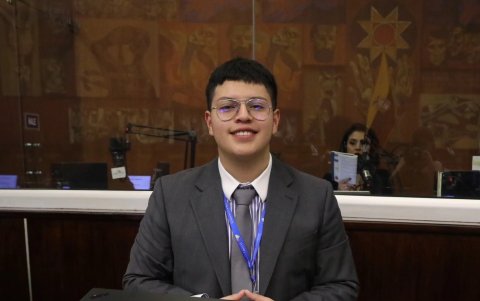 El asambleísta Dominique Elian Serrano Molina