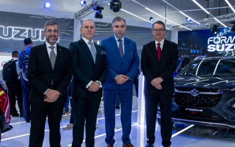 Rodolfo Castro, Ricardo Baquerizo, Jaime Cucalón y Manuel Murtinho.